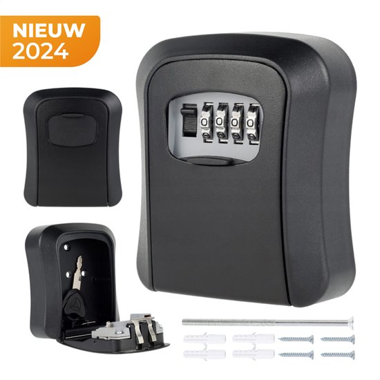 Garosa Code-Lock Digitale codecombinatie Cam-kast van zinklegering Comfortabel codeslot 4-cijferig wachtwoord Veilig slot met sleutel (26 mm