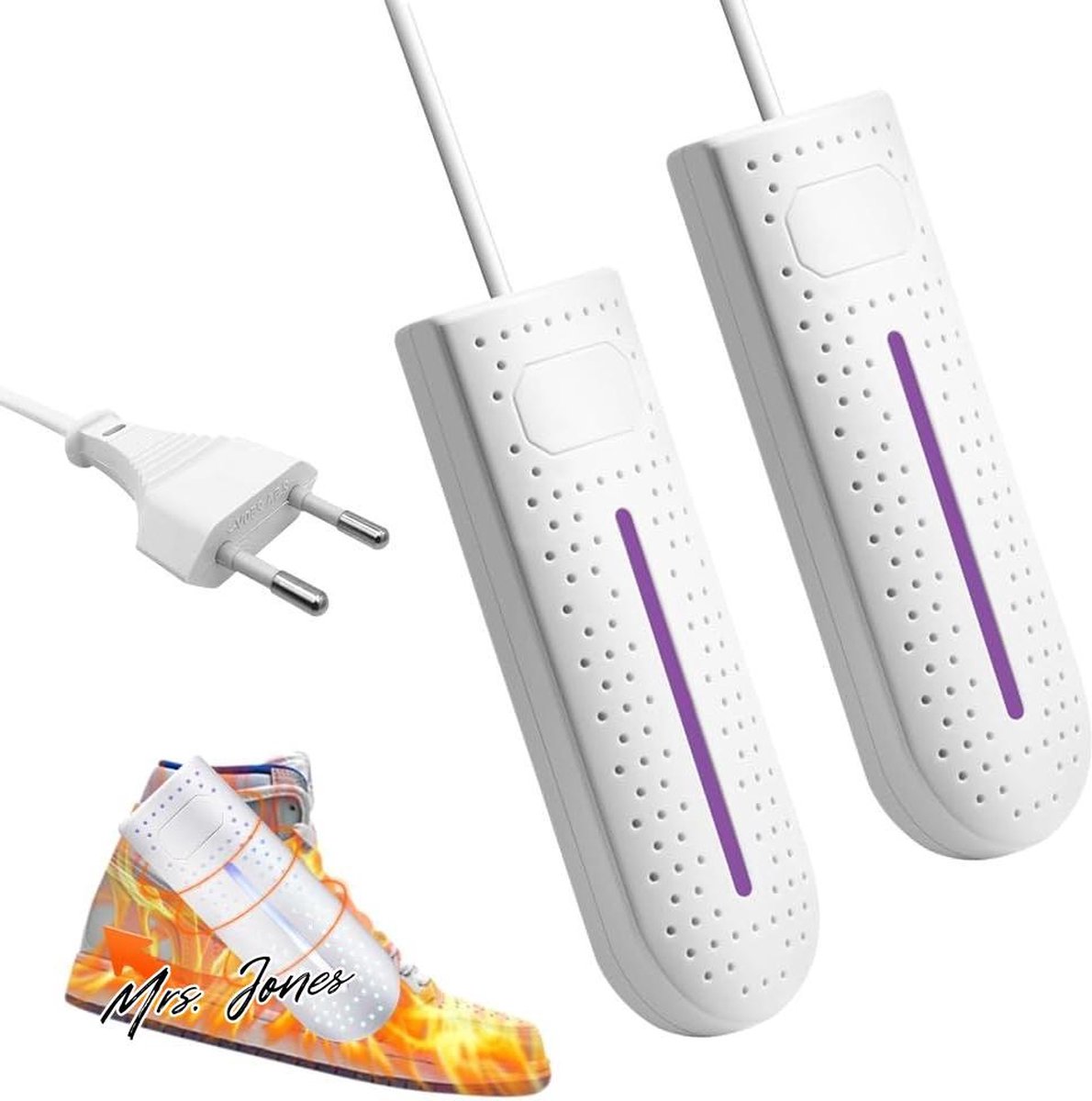Mrs. Jones Electric USB Shoe Dryer Ski Boots Gloves Work Boot Dryer - Dry Shoes Socks Portable Boot Dryer .