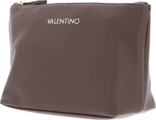 VALENTINO Trousse de maquillage Brixton Soft Cosmetic Case Taupe Brun