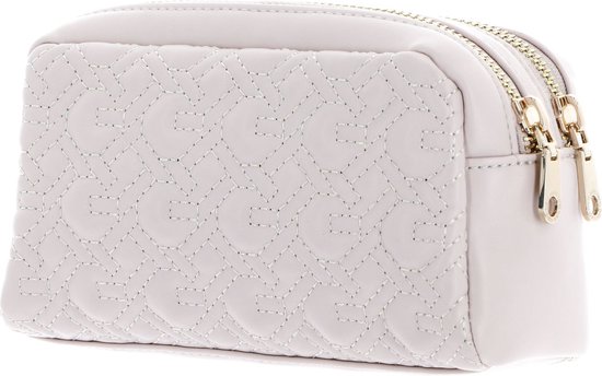 GUESS Trousse de maquillage Double Zip Case Light Pink Rose