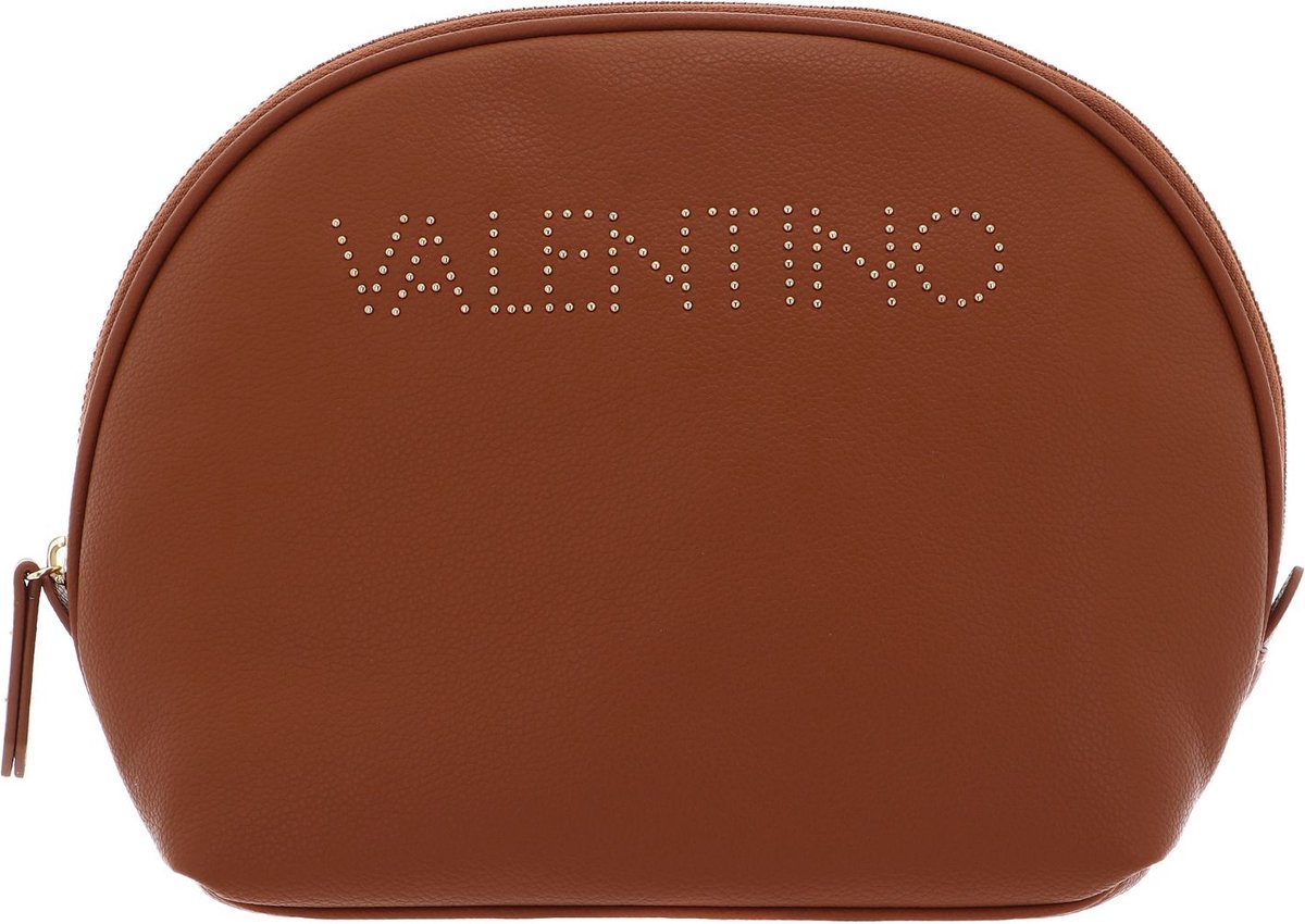 VALENTINO Cosmetische tas Pie Re Soft Cosmetic Case Cuoio Lichtbruin