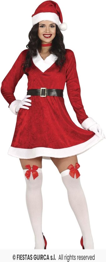 Kostuum Miss Claus Noelle 3-delig - Maat M