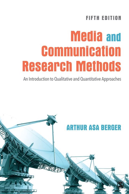 Media and Communication Research Methods - cover