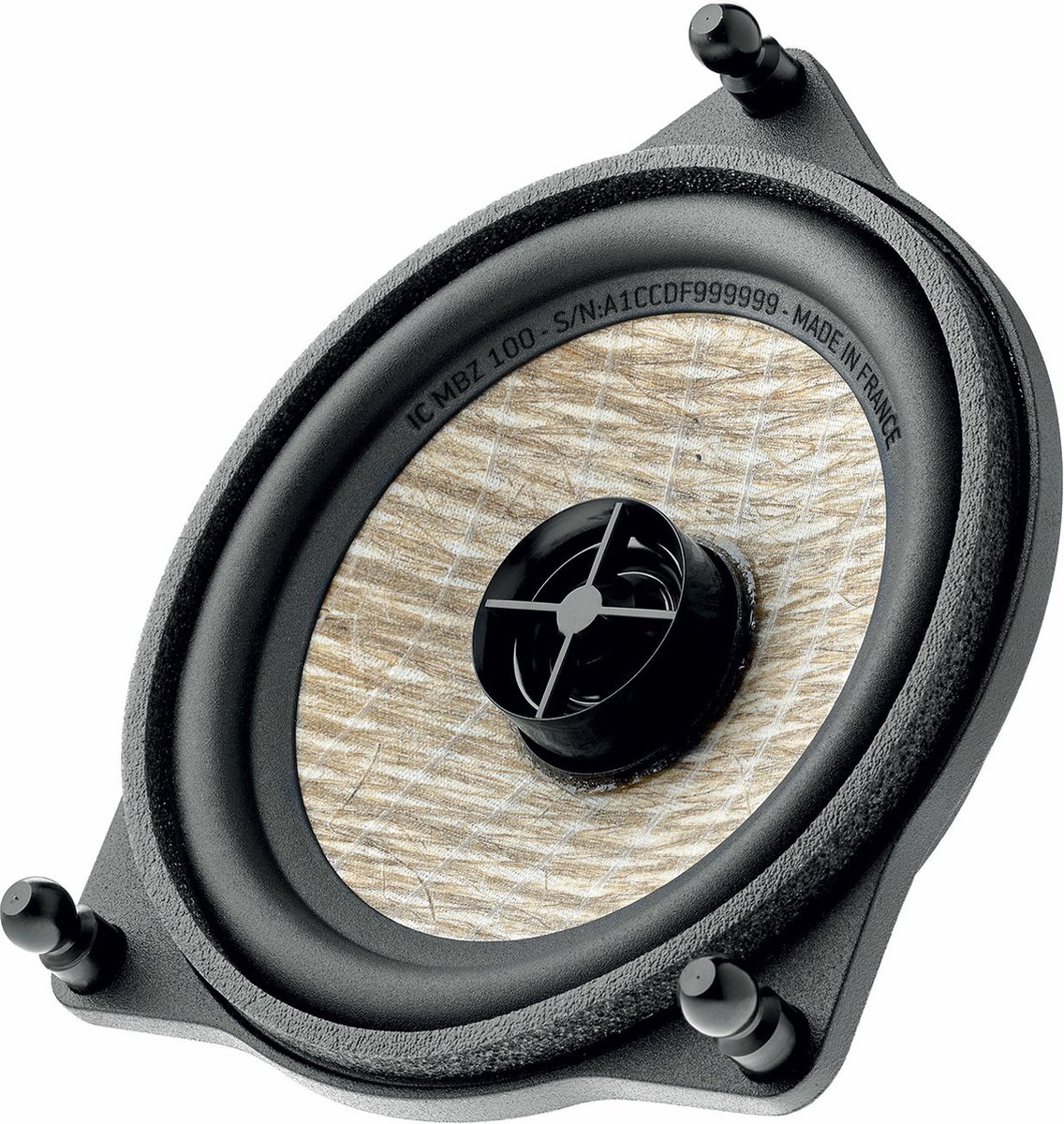 Focal IC MBZ 100 - Autospeaker - Inside serie - Mercedes Benz pasklare speakers - 10cm 2 weg - coaxiale luidspreker set - Flax conus – foto 4