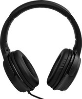 AV:Link QDJH-40 dj-hoofdtelefoon 40 mm drivers draaibare schelpen en 6,3 mm verloop