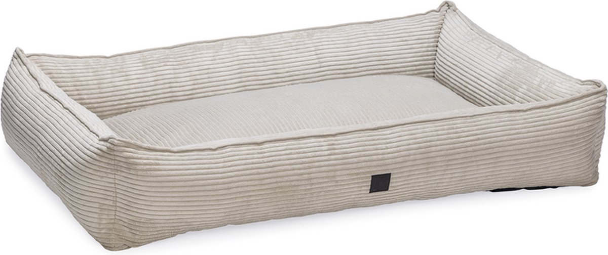 Designed by Lotte Ribbed - Hondenmand - Lichtgrijs