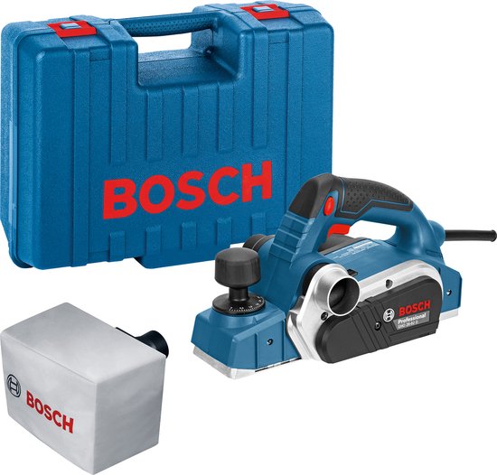 Bosch Professional - Schaafmachine GHO 26-82 D (parallelgeleider, stofzak, binnenzeskantsleutel, opbergkoffer)