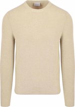 Pull Adapté Laine Blend Ecru - Taille S - Homme
