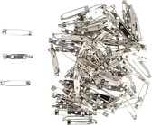 Épingles DIY Hobby Broches 2,5 cm 100 Pièces Argent