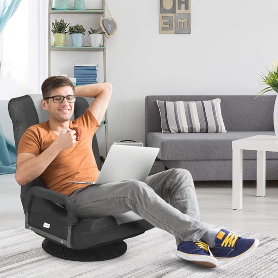 SONGMICS Draaibare gamingstoel met PU-hoes | SONGMICS THUIS