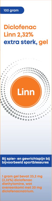 Linn Diclofenac 2,32% Extra Sterk 100 gr