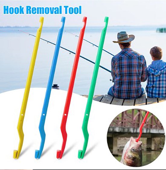 Actie4you® - Multifunctionele Tool voor Onderlijnen - Lusmaker en Hakensteker - Vishaak Verwijderen - Random Kleur - 1 Stuk van Actie4you — afbeelding 4