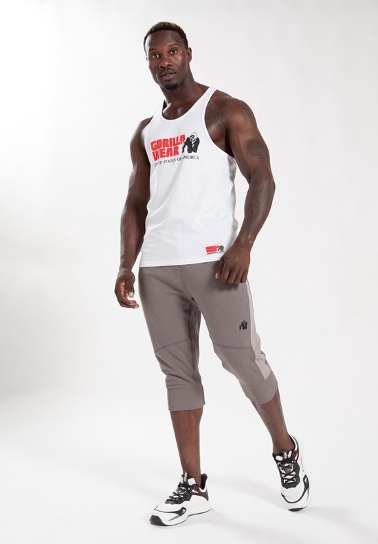 Gorilla Wear Thompson 3/4 Joggingbroek - Grijs - 3XL van Gorilla Wear — afbeelding 4