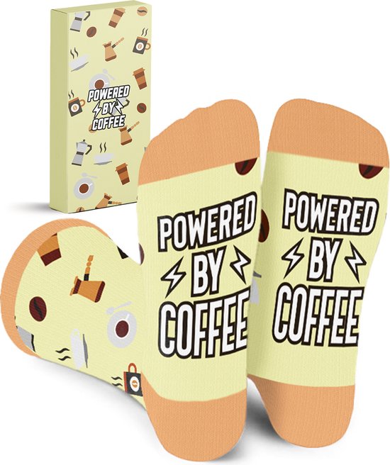 Grappige koffiesokken