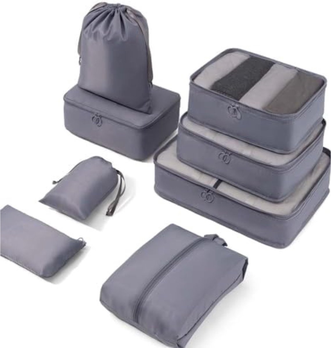 Lexium Packing Cubes Backpack - Backpack Organizer - Packing Bags Backpack - Packing Cubes Compression - Compression Cube