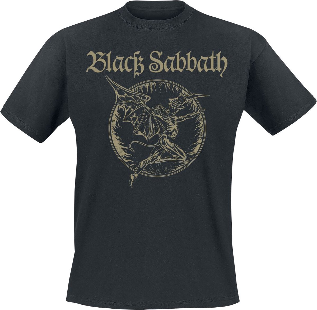 Black Sabbath Demon Fire Circle Heren T-shirt - zwart - 3XL