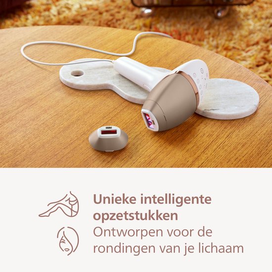 Philips Lumea Prestige 8000 series - IPL Ontharingsapparaat - twee opzetstukken - BRI945/00