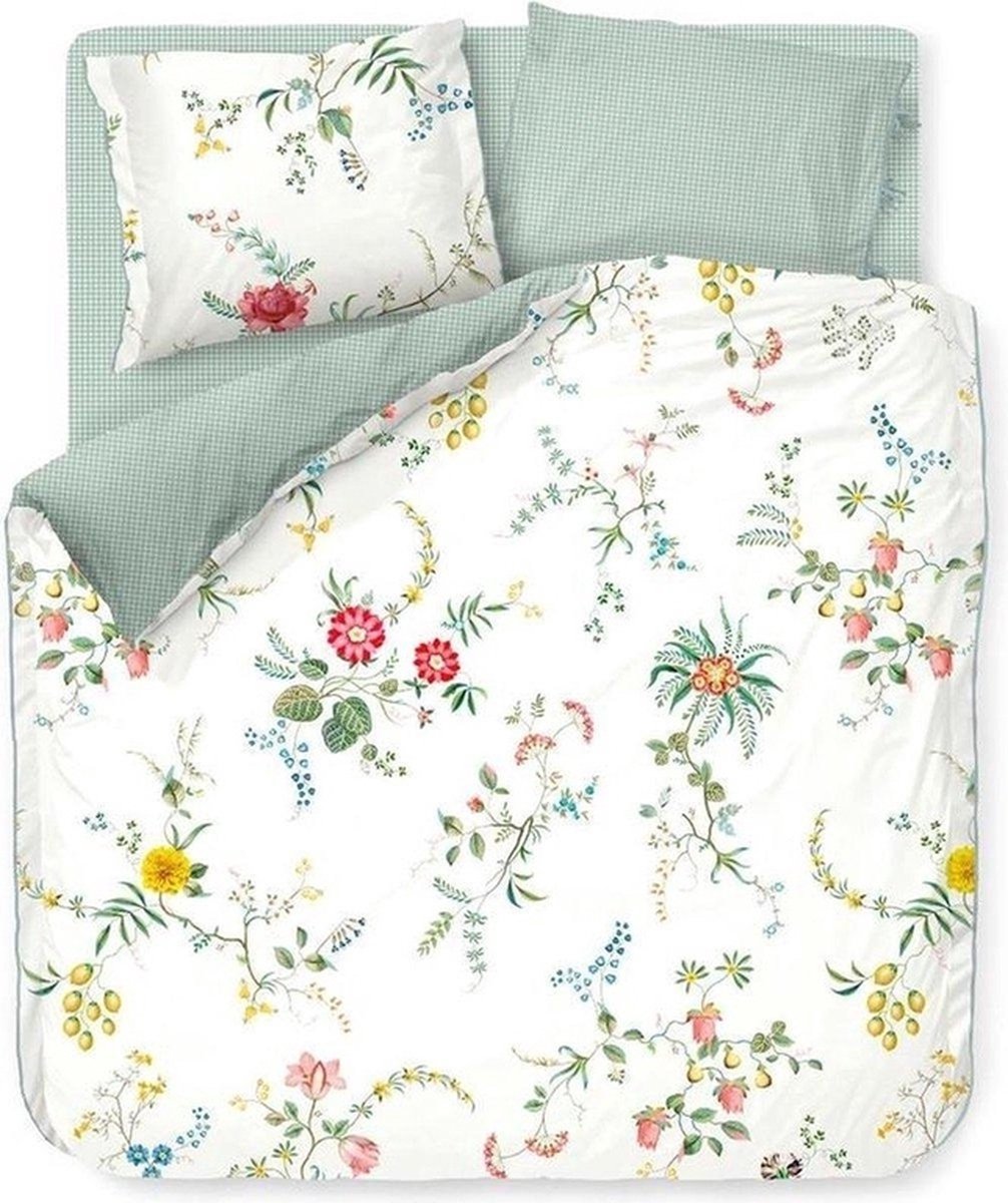 Pip Studio Fleur Grandeur dekbedovertrek - Lits-Jumeaux - 240x200/220 - Wit
