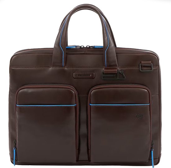 Piquadro Coleos Sac À Dos Pour Ordinateur Portable 14 Avec Batterie