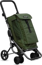 Playmarket Boodschappenwagen / Boodschappentrolley - Go Up Premium - Groen