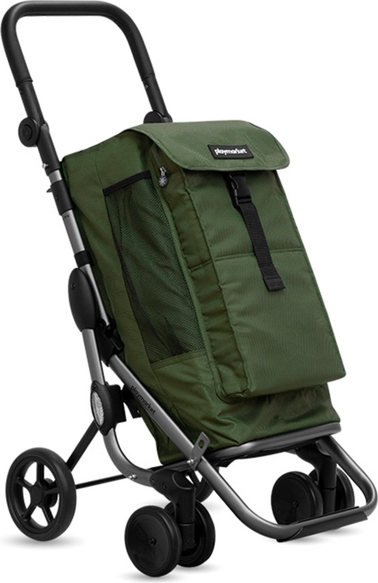 Playmarket Boodschappentrolley Go Up Premium - Groen