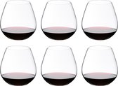 Bol.com Riedel Rode Wijnglazen O Wine - Pinot Noir / Nebbiolo - 6 stuks aanbieding
