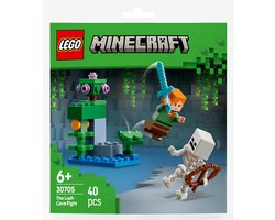 foto van LEGO Minecraft 30705 - Duel bij de weelderige grot (polybag)