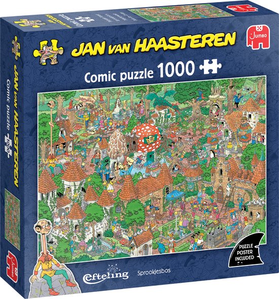 Jan van Haasteren Efteling Sprookjesbos puzzel – 1000 stukjes
