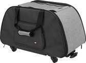 Trixie Trolley - Panier de voyage pour chien - Noir / Gris 34x43x67 cm
