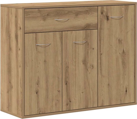 Wastafelkast 60x38,5x48 cm spaanplaat sonoma eikenkleurig kopen