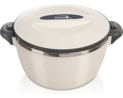 Thermische Container voor Eten Edelstaal TERMO 2 l - Warmhoudcontainer - Thermosfles voor Lunch - Soep Thermos - Voedselcontainer - Lunchpot