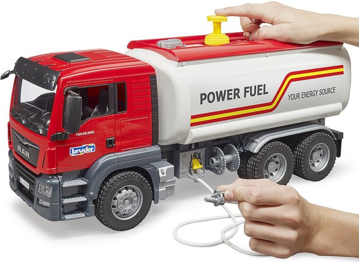 bruder MAN TGS tankwagen modelvoertuig thumbnail 3