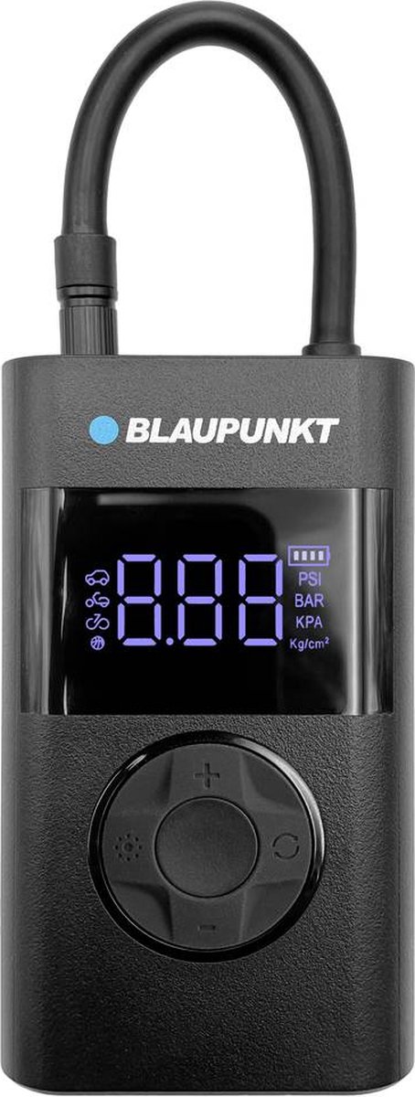 Blaupunkt 2008024000050 TPM 124 Luchtpomp Zwart — afbeelding 4