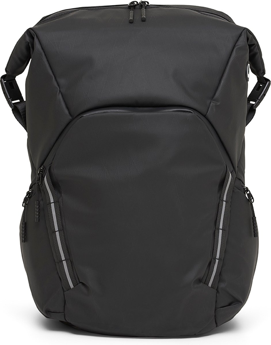 TechTrek Pro - Rugtas - 19L - Laptop tas 15.6"- Waterbestendig - Schooltas - Rugzak - Zwart