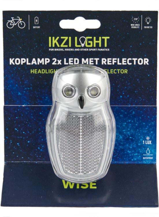 Ikzi koplamp uil - Led - Wit — afbeelding 3