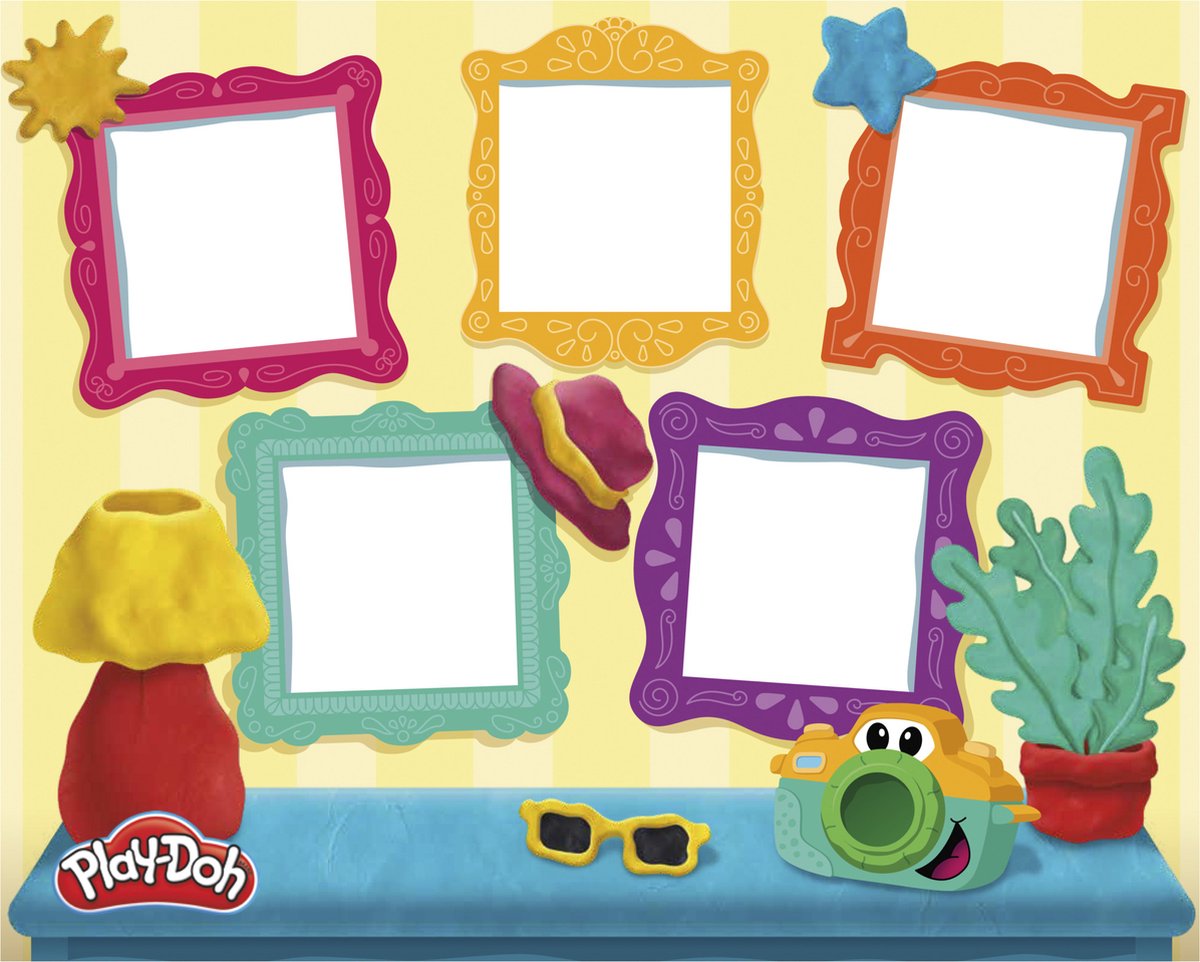 Play-Doh Fotoplezier Voor Beginners Speelset - Boetseerklei - Speelgoedcamera - 3 Play-Doh Potjes - Knutselen voor kinderen — afbeelding 17