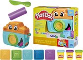 Play-Doh Fotoplezier Voor Beginners Speelset - Boetseerklei - Speelgoedcamera - 3 Play-Doh Potjes - Knutselen voor kinderen