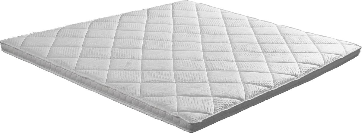 NORMA Topper 160x200 - Norma T2150 - HR43 Koudschuim - 10 cm dik Wit