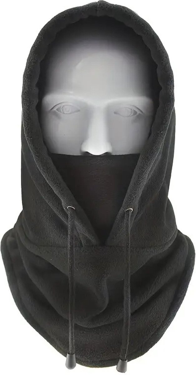 Livano Winter Masker Balaclava Ski Mask Ski Masker Bivakmuts Full Face Mask Zwart