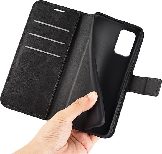 Coverup Deluxe Book Case - Étui pour Nokia G42 - Zwart