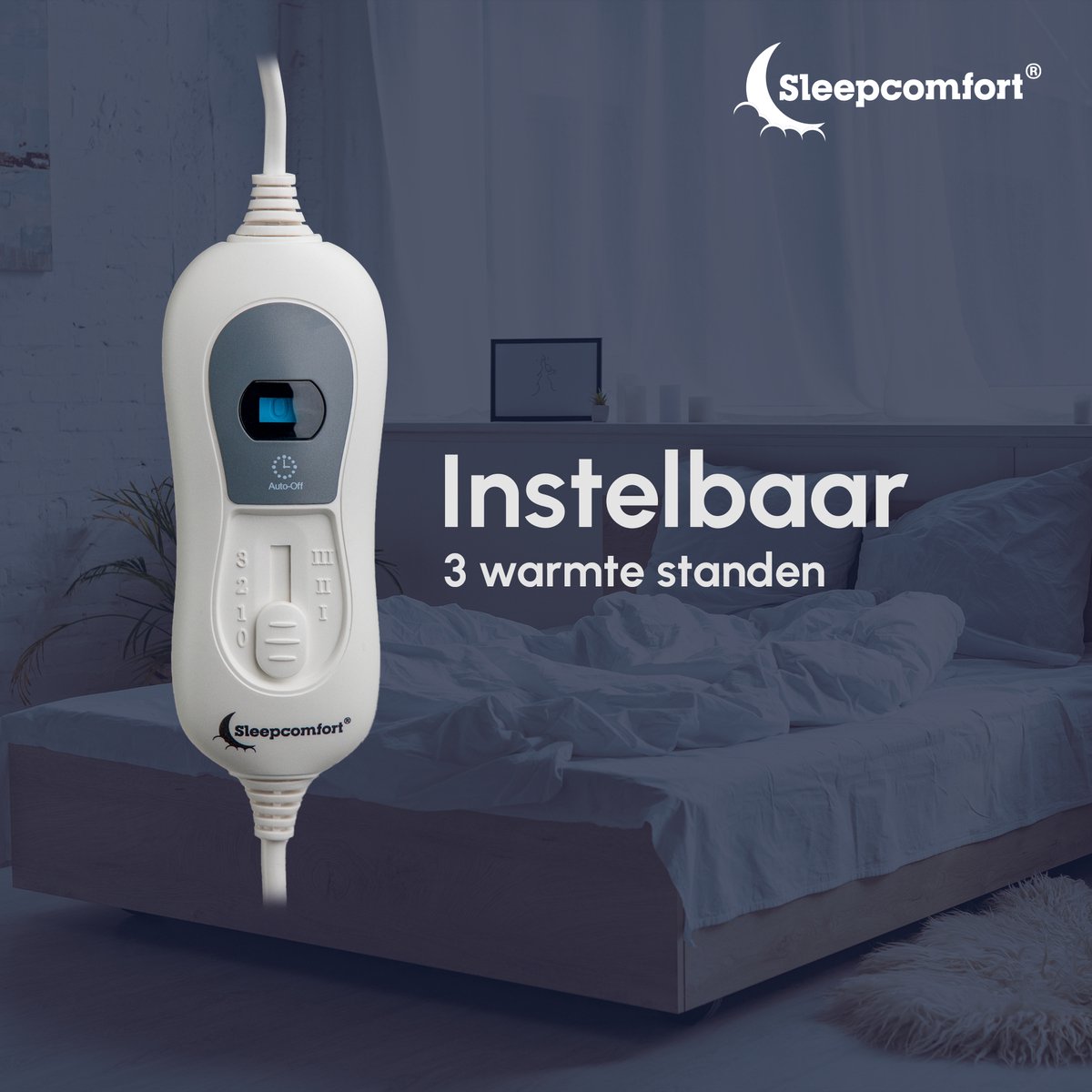 Elektrische Onderdeken - Massage deken - 150 x 80 cm thumbnail 4