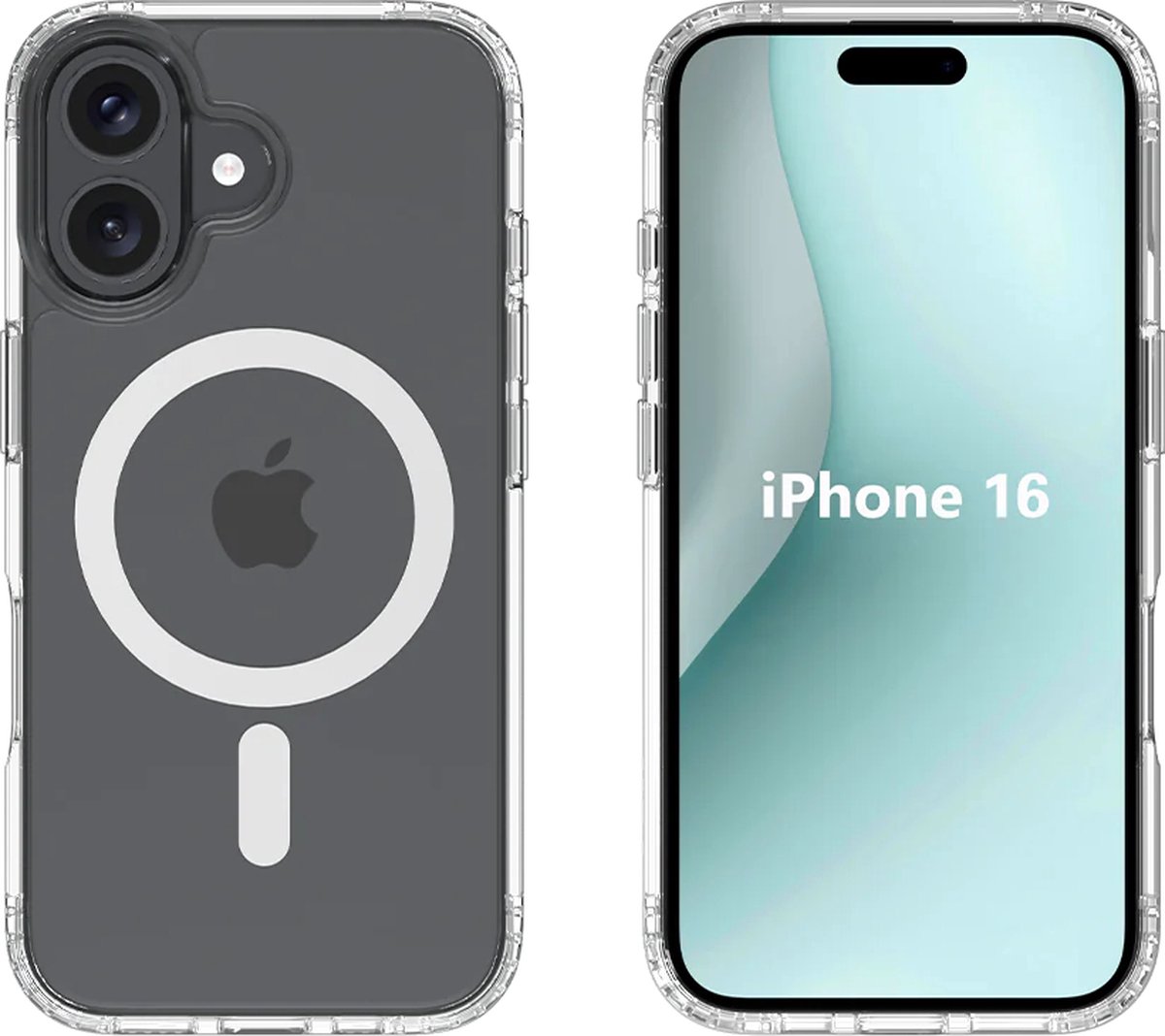 NOVANL ShockShield Hoesje (incl. Magnetics) voor iPhone 16 - Primary