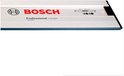 Bosch Professional FSN 800 geleiderail, zilverkleurig aluminium met rode en blauwe accenten.