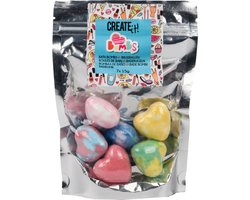 foto van Create it! Badbruisbal Hartjes 7-Pak