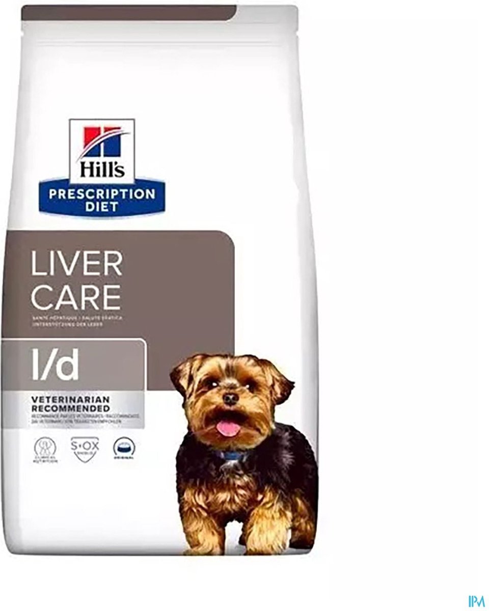 Hill’s Prescription Diet Canine L/D Liver Care – Droogvoer voor honden – 4 kg thumbnail 2