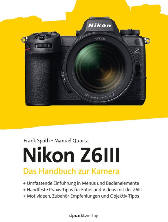 Handbuch zur Kamera - Nikon Z6III - cover