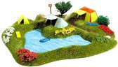 Busch - See Mit Campingplatz H0 (Bu3108) - modelbouwsets, hobbybouwspeelgoed voor kinderen, modelverf en accessoires