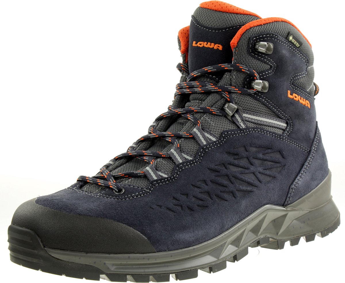 LOWA EXPLORER GTX MID wandelschoenen trekkingschoenen outdoor Goretex 210712 Blauw