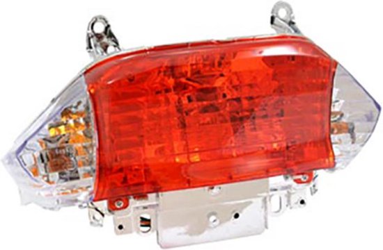 teknix achterlicht voor peugeot 50 v-clic scooter 2007 tot 2017 nieuw — afbeelding 2