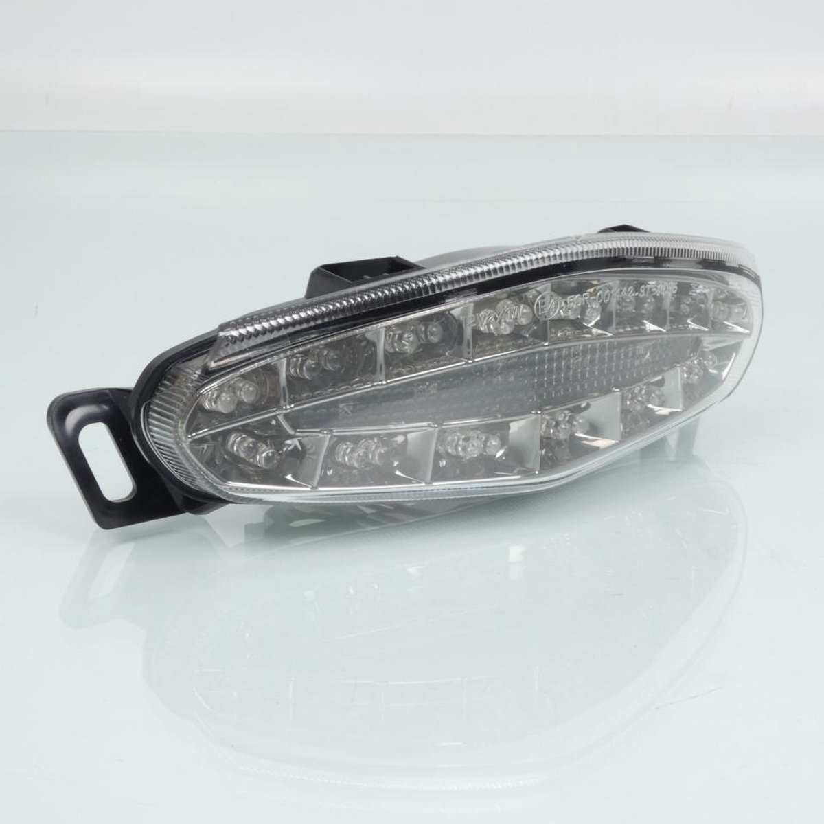 achterlicht bike it voor motorfiets kawasaki 650 er6f 2009 tot 2011 led transparant / knipperlichten nieuw